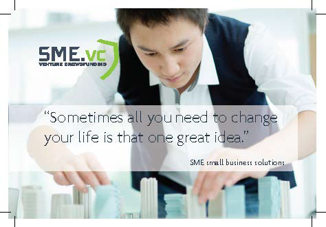 marketing   campaign print Promotional ad Creativity Martha Lynn Laskie SME finance Investment MCV
