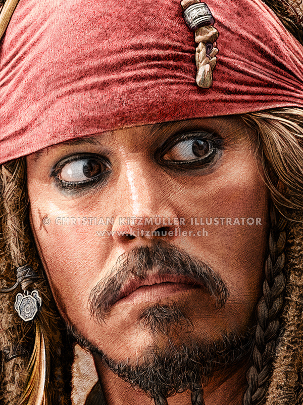 key art film poster dvd cover blu ray cover movie poster Pirates of the Caribbean jack sparrow