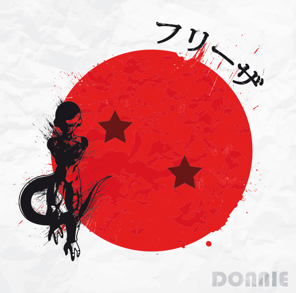 Dragonball dbz Vegeta cartoon tshirt tee t-shirt art japan donnie goku songoku dragon ball