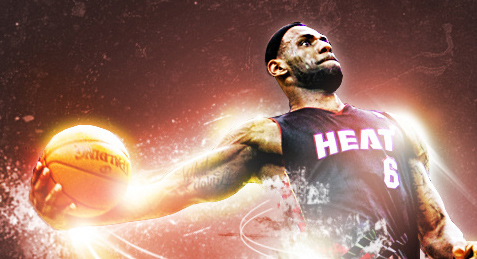 LeBron James Miami Heat king james DUNK basketball NBA Kobe Bryant kobe sports athelete