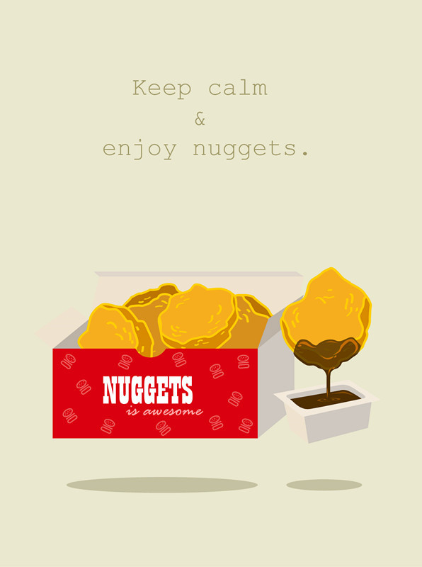 Fast food burger vector coke fried Illustrator graphic motivation flat 2D
