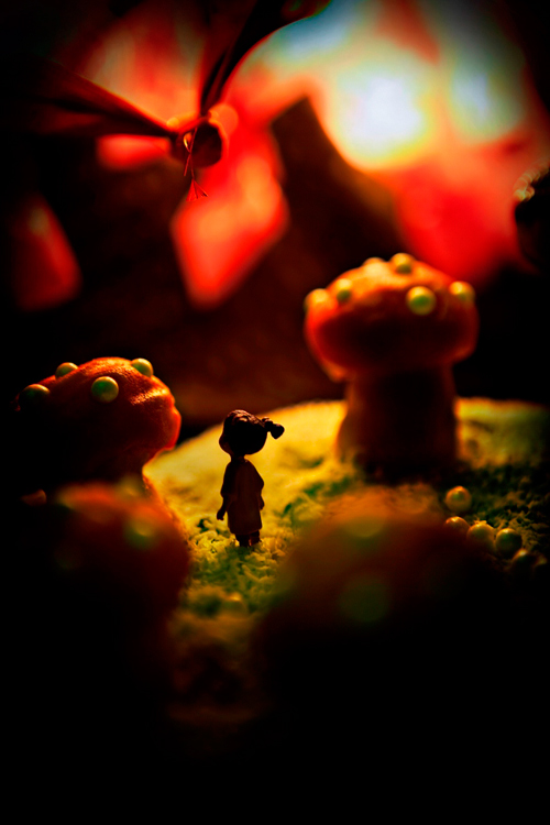 worldbuilding Tiny Worlds cakes wonderland Candy Land mystical garden