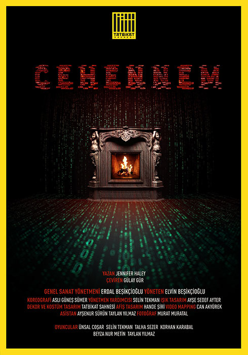 animated poster Fahrenheit451 poster Poster Design Tatbiktsahnesi theater poster
