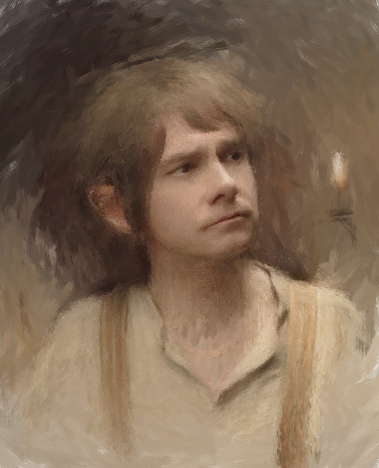 Bilbo Baggins portrait