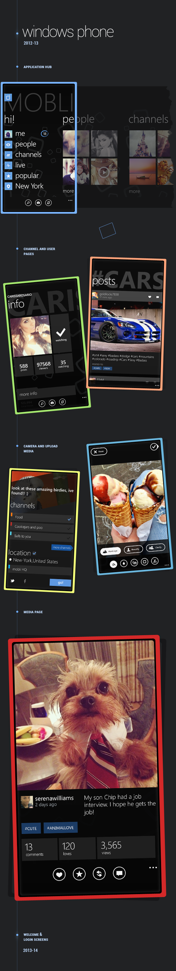 android windows phone Web mobile israel ux UI social