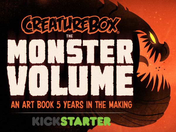 Creaturebox  monster volume Kickstarter book spacemen creatures artwork Concep Art  Video games  comics