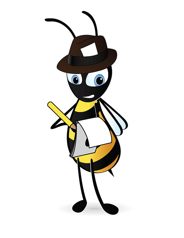 bee Character cartoon