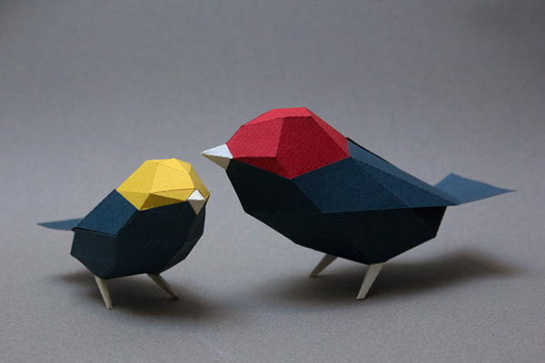 Aves de papel/ Paper birds