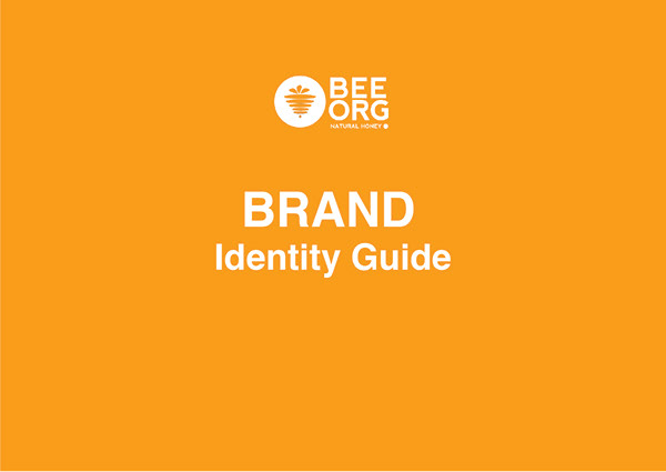 Beeorg Honey Brand identity