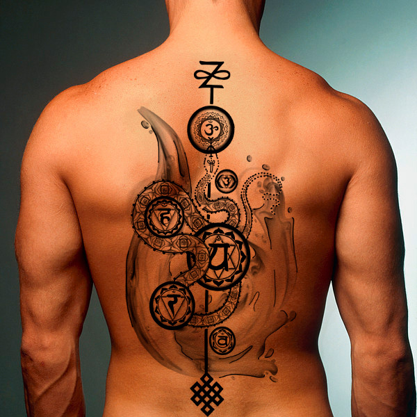 The 7 Chakras Tattoo Design On Behance