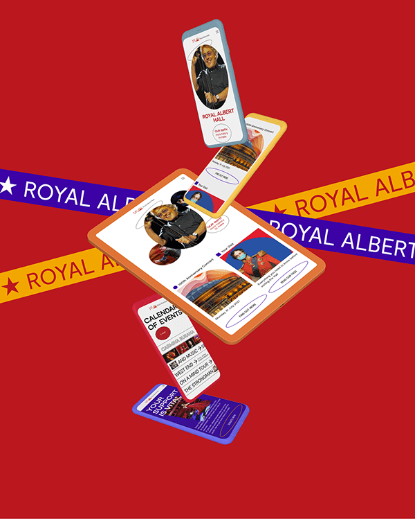 Royal Albert Hall - Website Redesign Concept