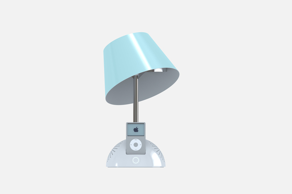 Lamp ipod speaker light