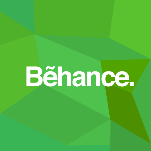 Behance green flat colours colors welcome new user cast shadow