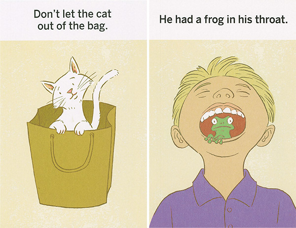 Idioms Illustrated on Behance