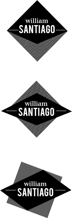 william Santiago brand lines black leather logo flexible cuff links tie clip mood board gentleman wood classy