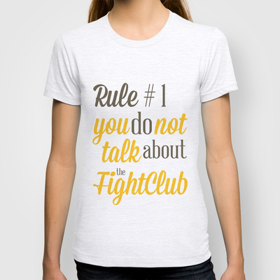 fight club  rule #1