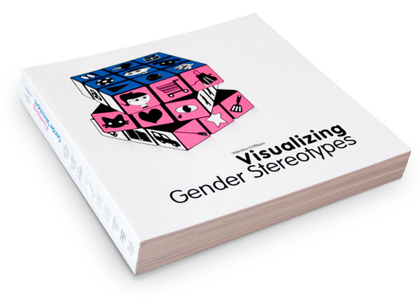 Gender stereotypes children equality iconography educational project Illustrated book young kids