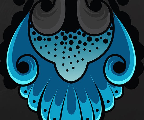 owl blue universe