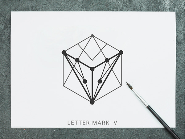 Letter-mark V Technology company logo