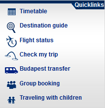 airline Website Malév