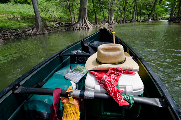 Guadalupe river canoe outdoors environment