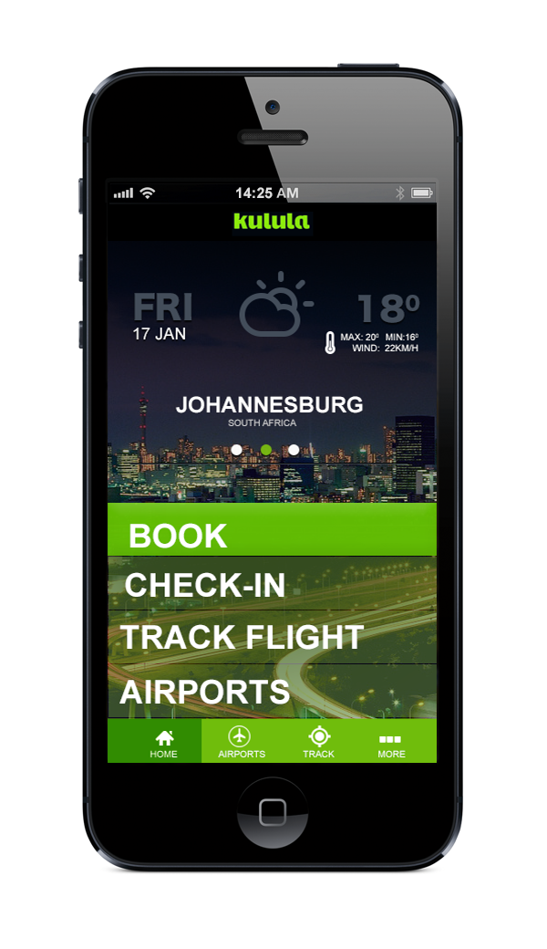 kulula.com airline Mobile app user experience Native App iphone app Travel App ui design Mobile UI UX design