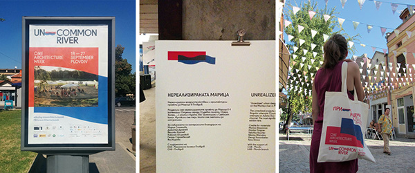 identity branding  art direction  festival architecture Urban graphic design  week river