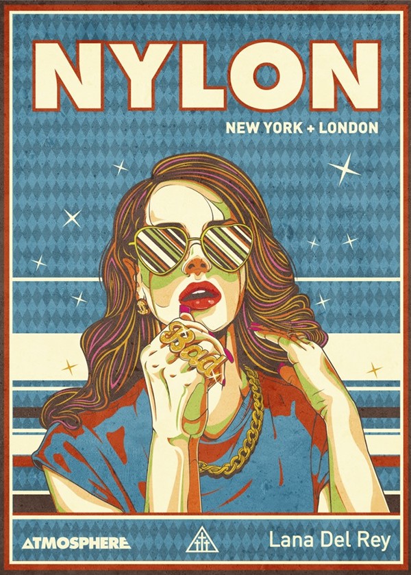 Lana Del Rey sticker pack :: Behance