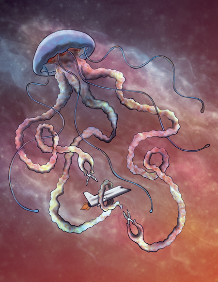 jellyfish Space  shuttle plyers kristina koggenhop
