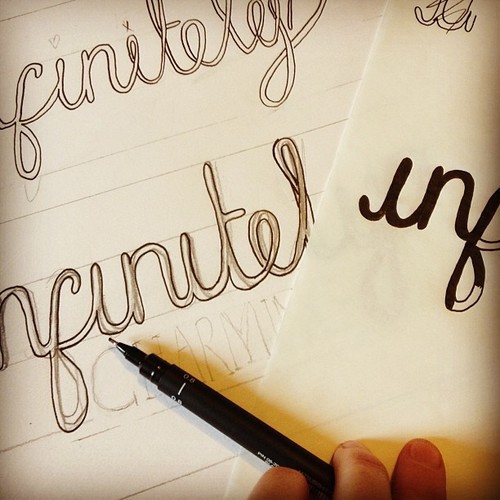 hand drawn lettering