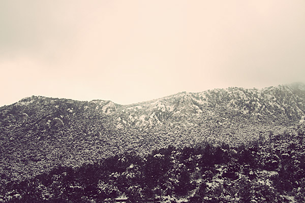 mallorca mountains Ridge view scenery snow top world 25 years Landscape Nature cold desolate Retro vintage icelands