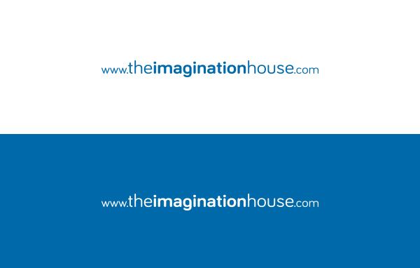 The Imagination House imagination house blue negative space pattern Fun friendly home Production studio Entertainment