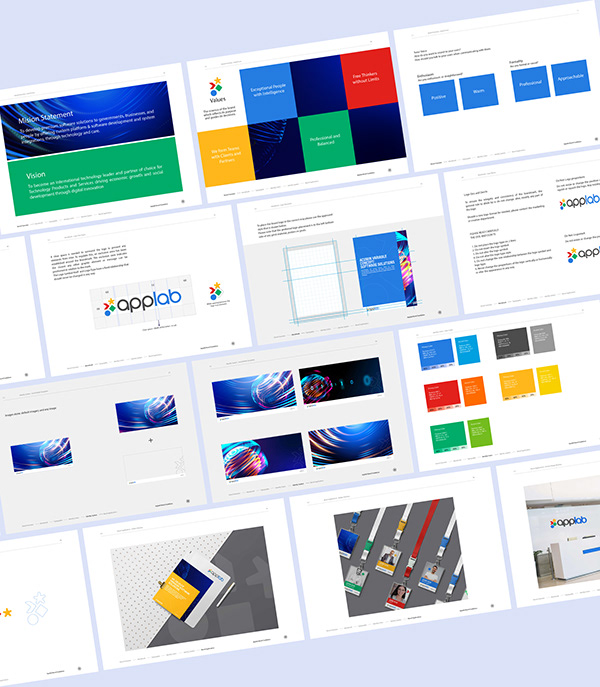 Applap Brand Guideline + Free Template