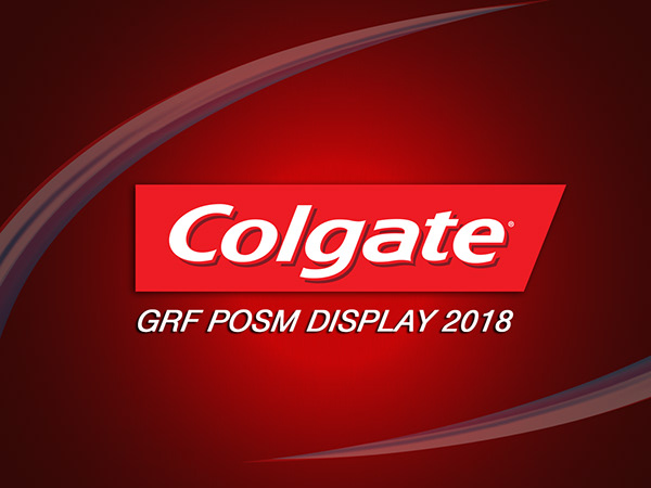 Colgate GRF POSM Displays 2018