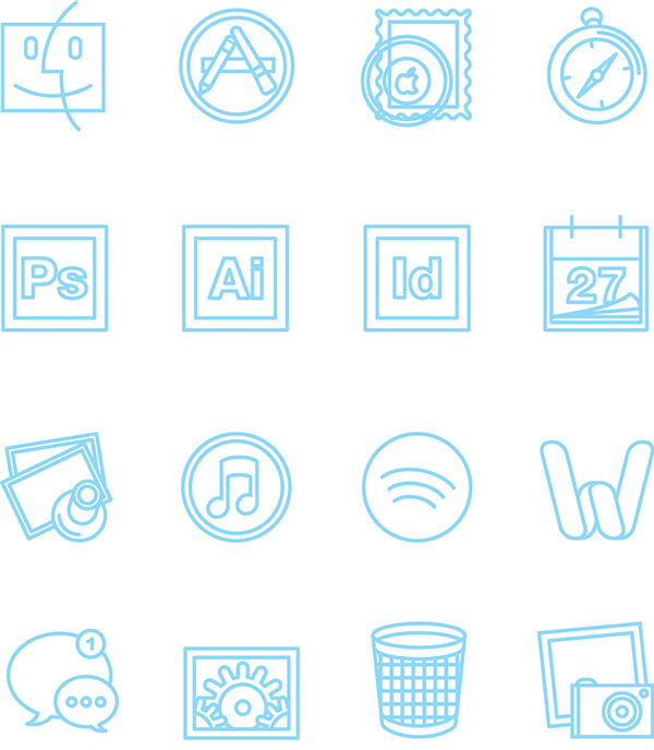 My Desktop Icons Free Download On Behance