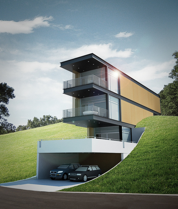 house home architect edmonton Cantilever modernism Modern Design modern architecture contemporary architecture