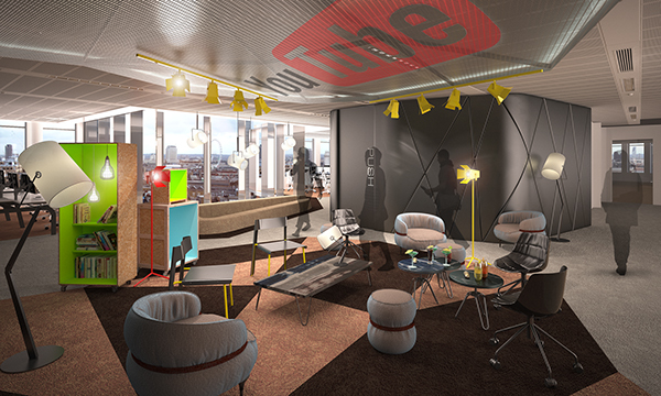 Youtube Offices Google Offices London On Behance