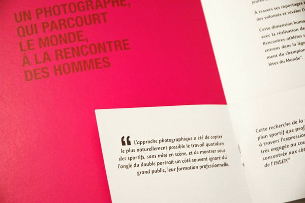 print brochure Layout Booklet press-kit press PHOTO CATALOG