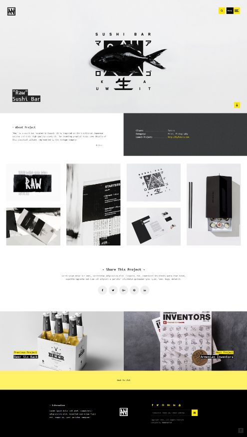 agency Blog clean commented code creative css3 gallery html5 portfolio Responsive