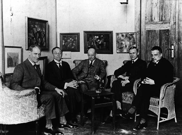 Paul Klee's studio at the Bauhaus Weimar