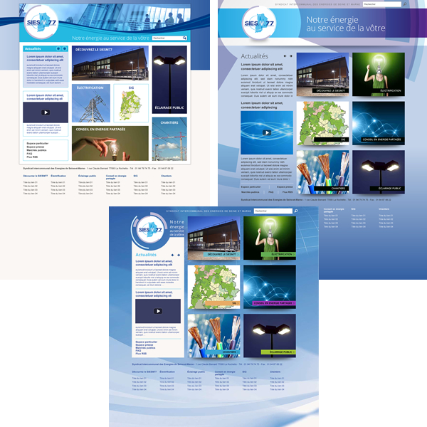 antoine jullien Web wedesign concept graphic portfolio site Website
