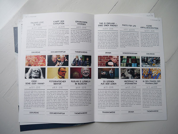 arte magazine design Layout brochure
