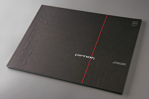 Corporate Identity visual identity Product Catalogue brochure information design paper Blind Embossing