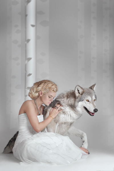 jewelry animals wolf White Monochromatic vintage