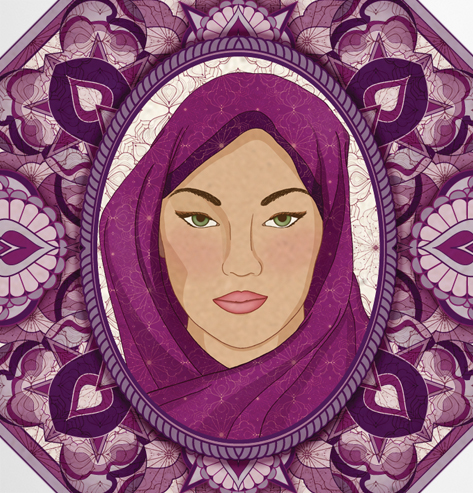 pattern Carolina Díaz design arabic Mandalas middle east book cover arabesco details prints Middle Eastern esthetics