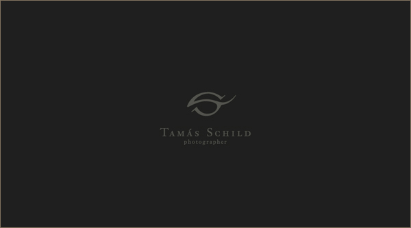 logo sign Tamas schild photographer graphic mark art photo art Layout peter molnar hellofolio eye red gold social