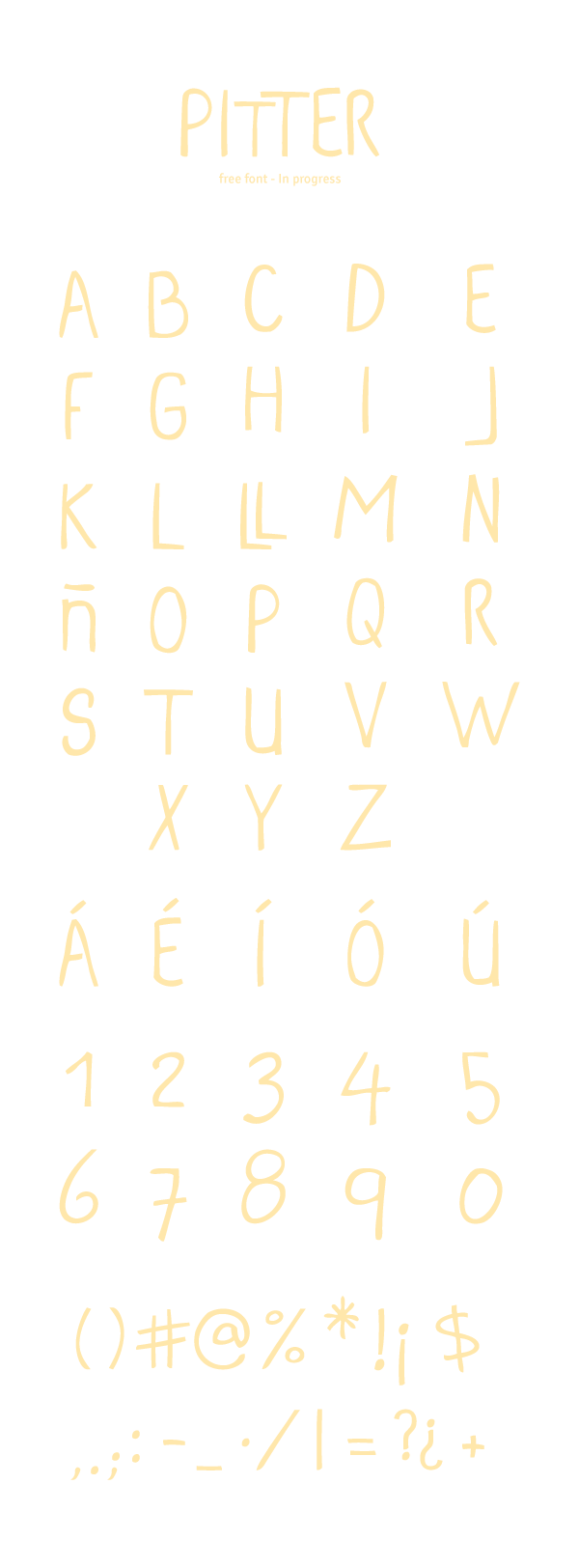 PITTER (free font coming soon)