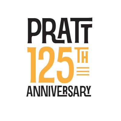 logo college anniversary Pratt Institute pratt 125