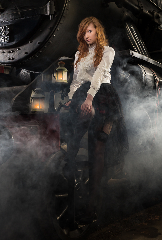 model modelling STEAMPUNK steam train smoke Steam inspire