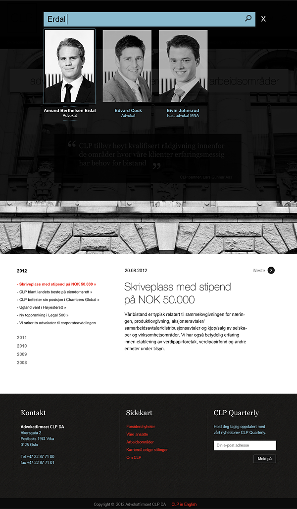 Advokatbyrå  Law Firm graphic design  agency